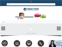 Tablet Screenshot of crestviewcable.net